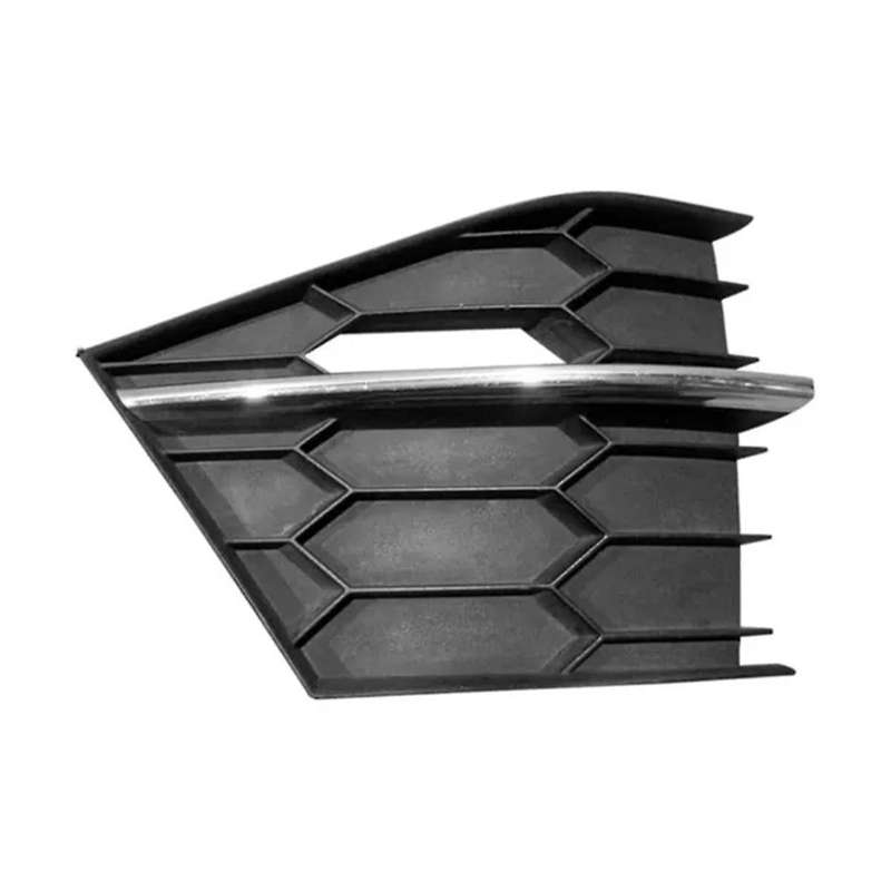 Front Bumper Fog Light Grille Cover Fog Light Cover Trim for Superb 2016-2018