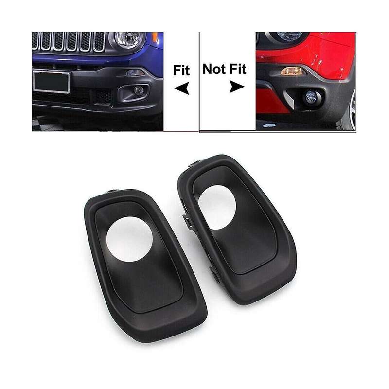 Front Bumper Fog Light Lamp Bezel Cover for 2015-2018 5xb28xs9aa 5xb32xs9aa