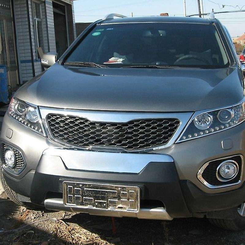 Front Bumper Fog Light Lamp Cover Frame Trim for Sorento 2010 2011 2012