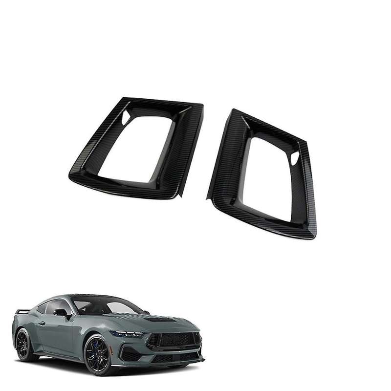 Front Bumper Grille Cover Trim for 2024 GT/GT Premium Accessories Carbon Fiber