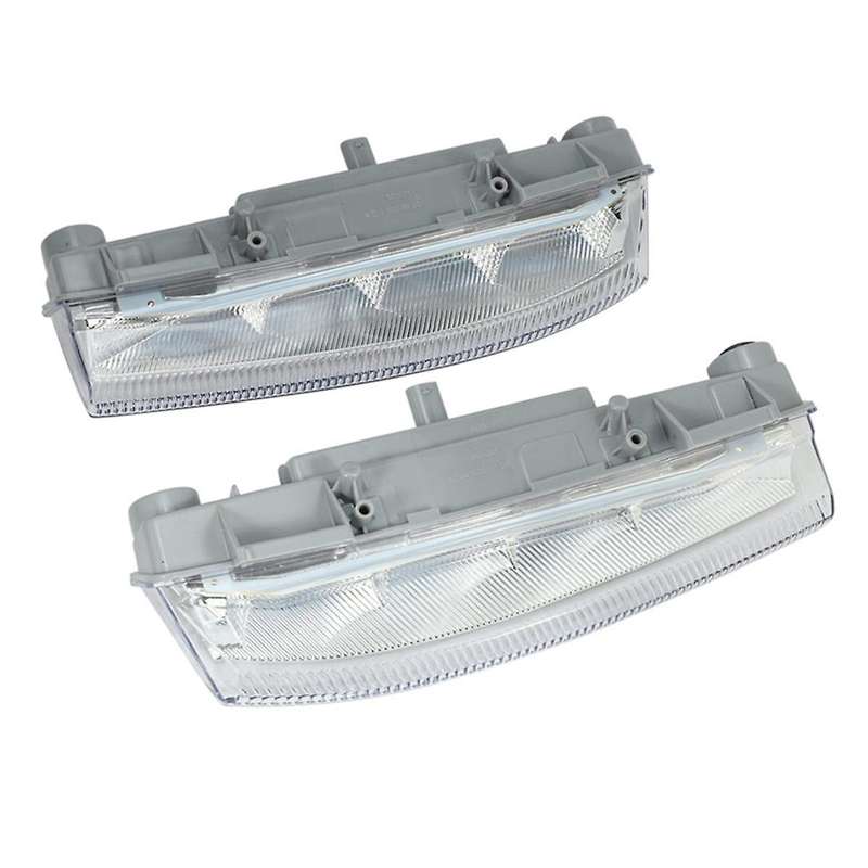 Front Bumper Grill Molding Led Fog Light Daytime Running Light for W204 C-class Drl 2048851453 20488