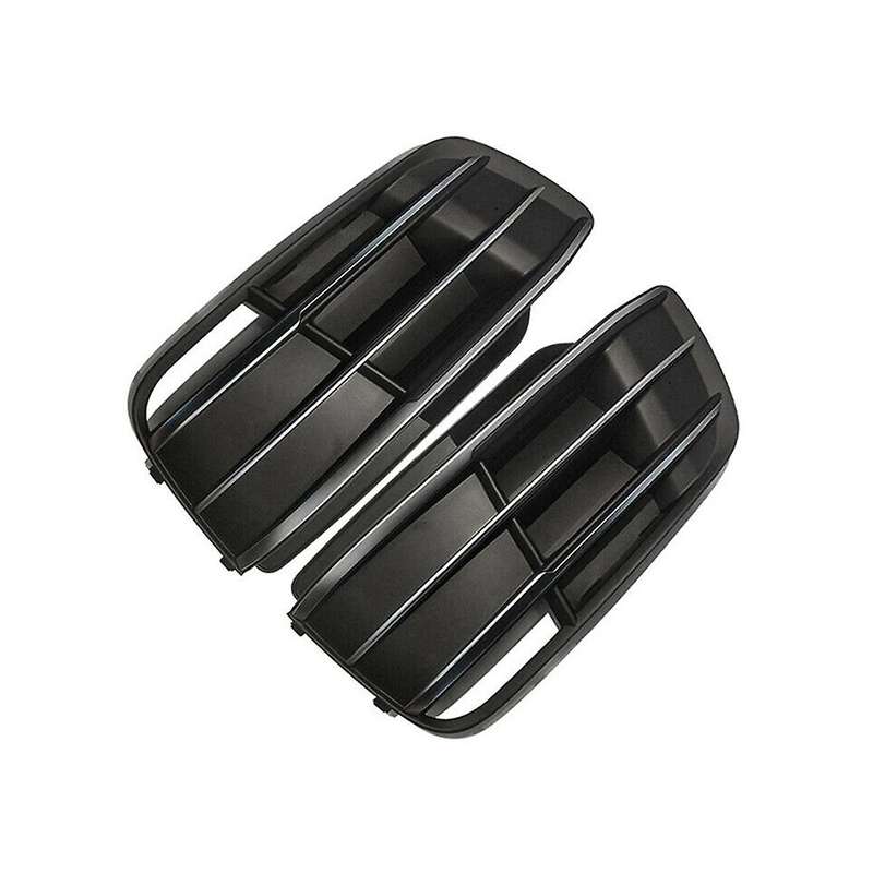 Front Bumper Grille Fog Lamp Cover Trim Fog Lamp Cover Fog Lamp Grille Car Suitable for Q5l 2018-202