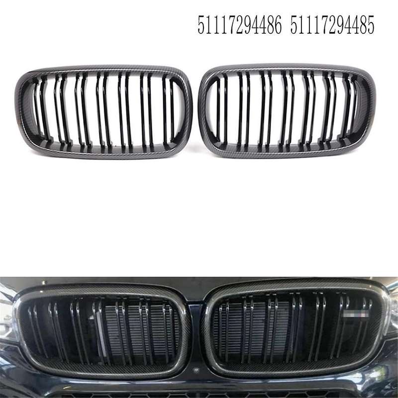 Front Bumper Grille for X5M F85 X6M F86 X5 F15 X6 F16 Front Kidney Grill Racing Grills 51117294486