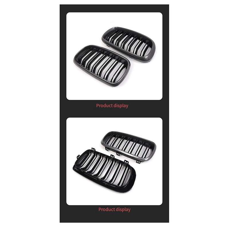 Front Bumper Grille for X5M F85 X6M F86 X5 F15 X6 F16 Front Kidney Grill Racing Grills 51117294486