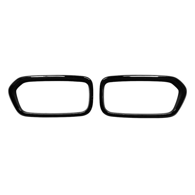 Front Bumper Grille Frame Cover Trim Racing Middle Net Frame Trim for X2 Series F39 2018-2021 Glossy