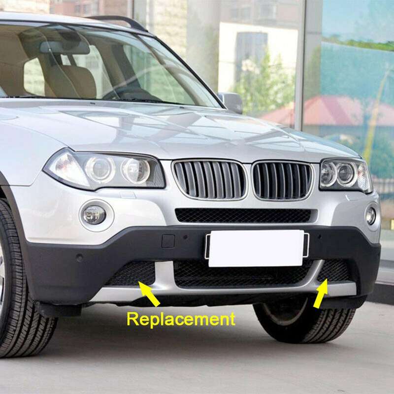 Front Bumper Grilles Lower Grill for 2007-2010 -bmw X3 E83 Facelift 51113416205, 51113416206