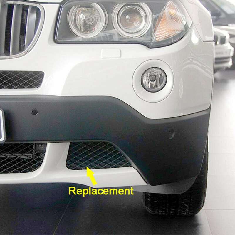 Front Bumper Grilles Lower Grill for 2007-2010 -bmw X3 E83 Facelift 51113416205, 51113416206