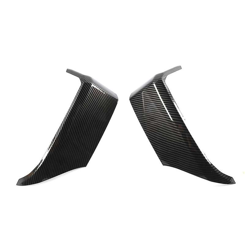 Front Bumper Guard Cover Trim Stickers for Jimny 2019 2020 2021 Car Exterior Accessories , ABS Carbo