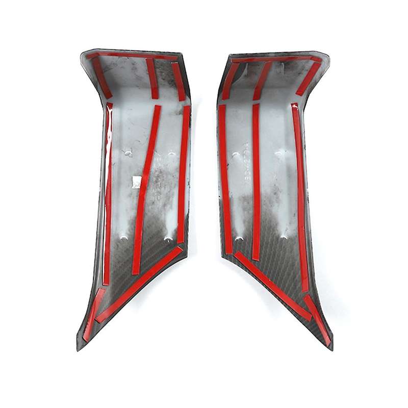Front Bumper Guard Cover Trim Stickers for Jimny 2019 2020 2021 Car Exterior Accessories , ABS Carbo