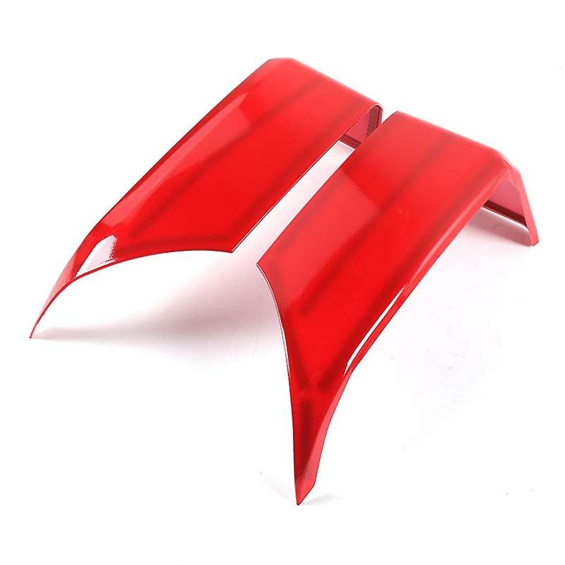 Front Bumper Guard Cover Trim Stickers for Jimny 2019 2020 2021 Car Exterior Accessories , ABS Red