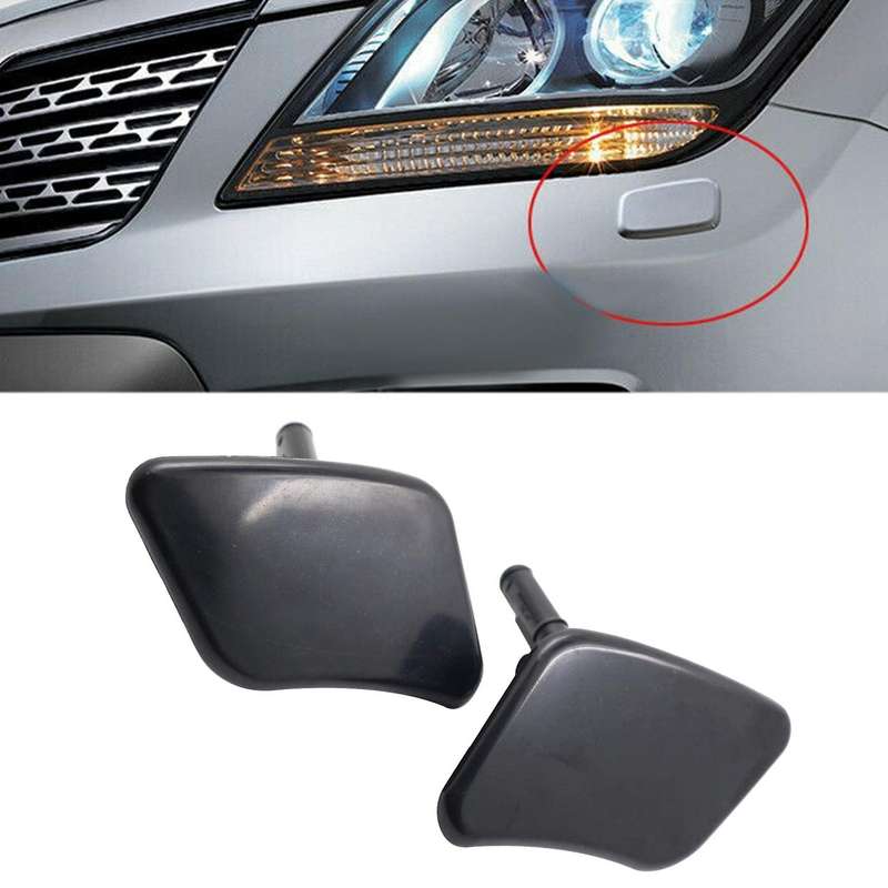 Front Bumper Headlight Washer Nozzle Cover Cap Housing for Borrego Mohave 2008-2016 98450-2J000 9846