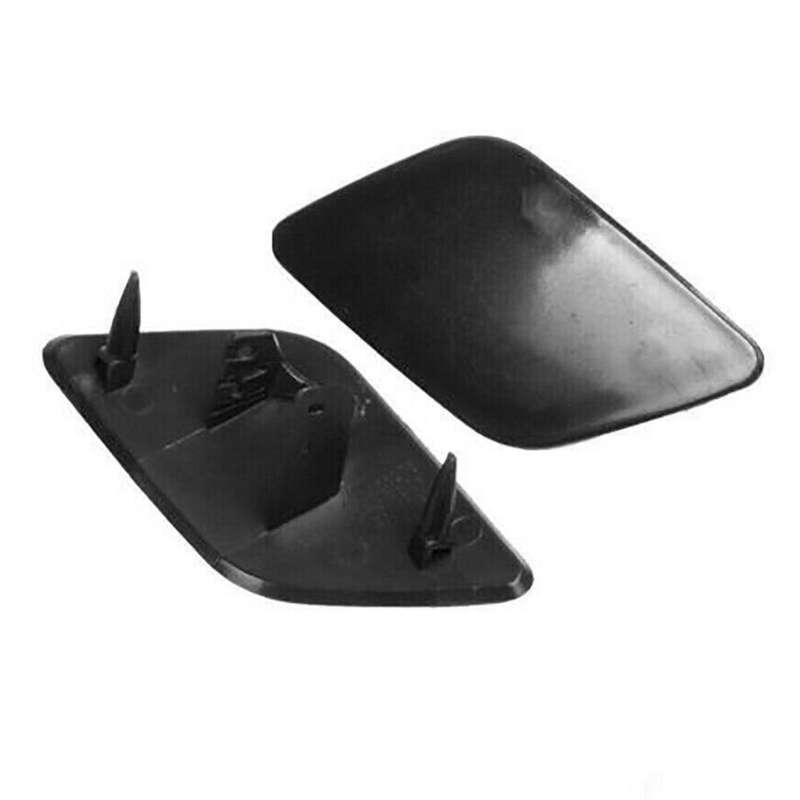 Front Bumper Headlight Washer Cover Unpainted 4F0955275 4F0955276 for A6 C6 S6 2005-2008