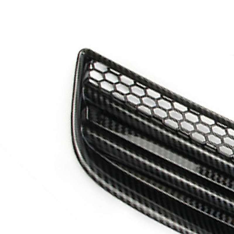 Front Bumper Honeycomb Fog Lamp Cover Tirm for Charger 2016 2017 2018 2019 2020 2021 SXT,Carbon Fibe