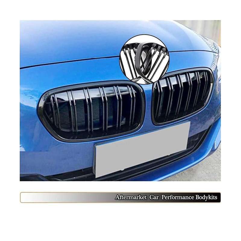Front Bumper Kidney Grille Radiator Accessories for 1 Series F20 2015-2017 116i 118i 120i 125i