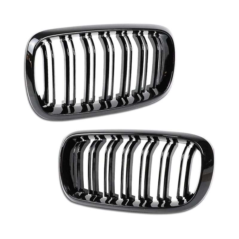 Front Bumper Kidney Grille Grill Cover Replacement for X5 F15 X6 F16 X5m F85 X6m F86 2014-2019 Acce