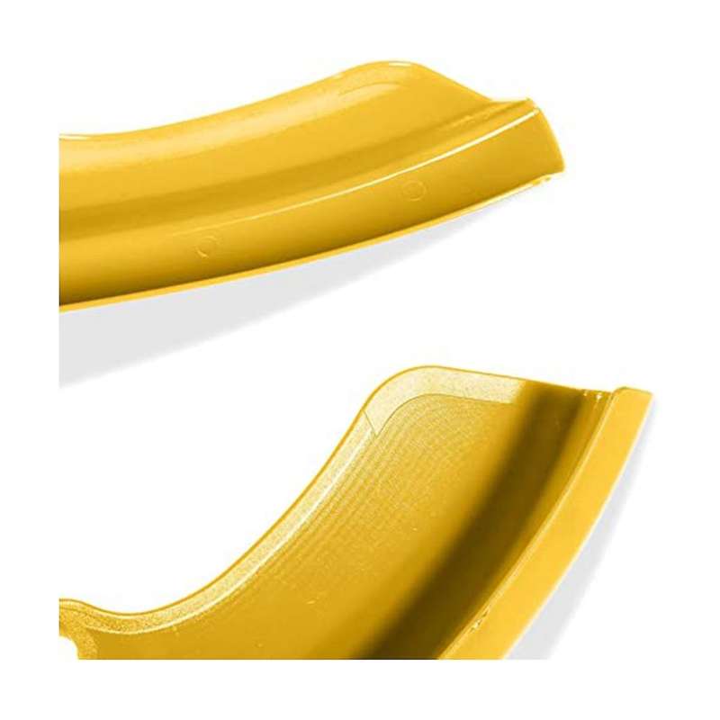 Front Bumper Lip Protector Cover Yellow for Pack 2015-2020 Bumper Diffuser Spoiler Splitter Guard