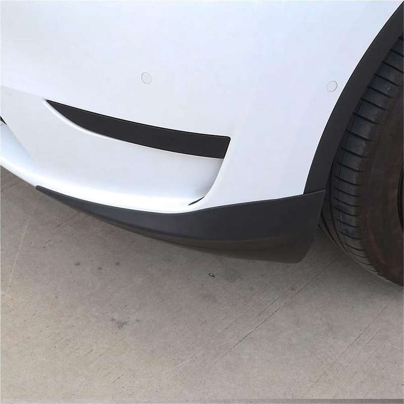 Front Bumper Protector for Model Y 2021 2022 2023 Anti Collision Strips Corner Guard Bumper Lip Prot
