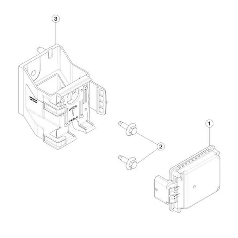Front Bumper Radar Sensor Bracket 1500123-00-b for Model Y 2020-2023 Radar Receiver Acc Support Bra