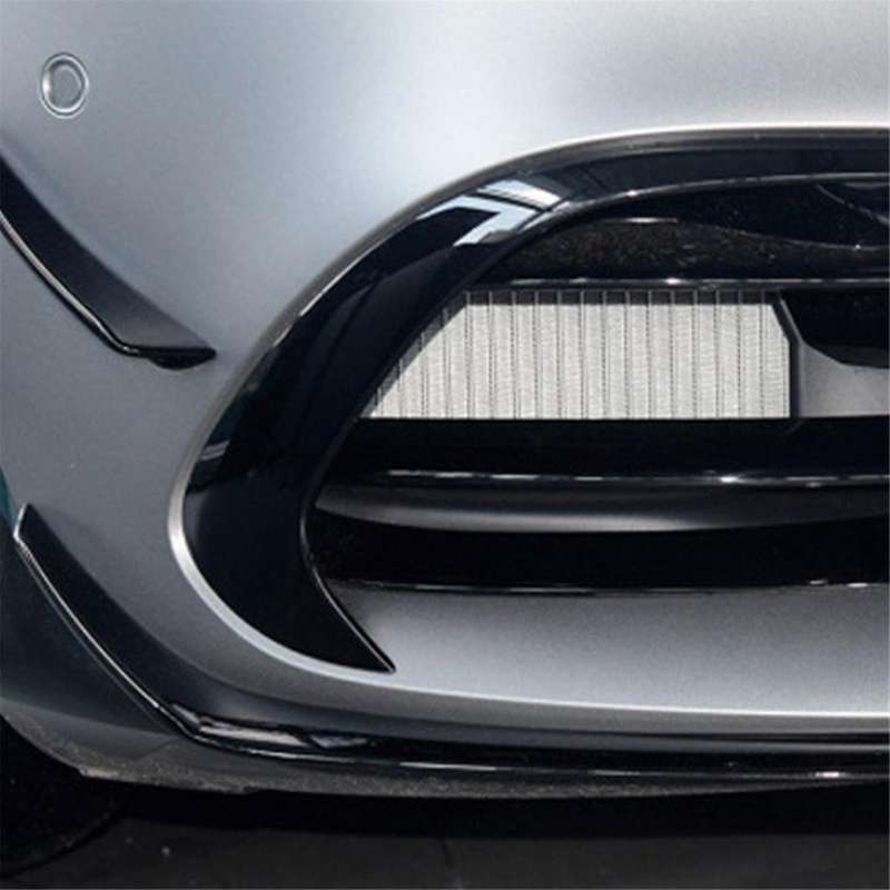 Front Bumper Spoiler Decorative Front Bumper Lip for A-Class W176 -Line A45 2015-2018