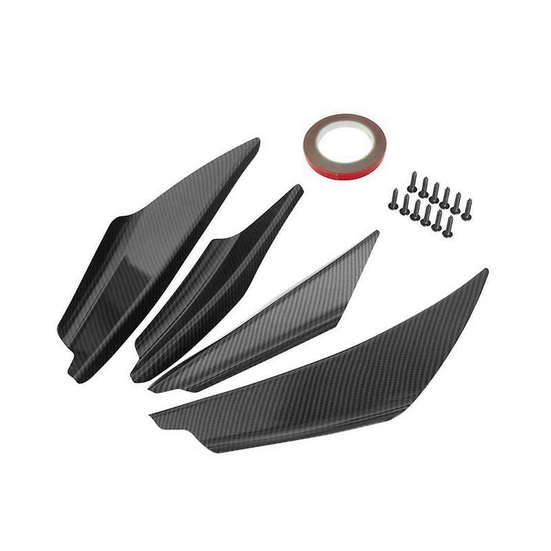 Front Bumper Sport Air Blade Auto Universal Blade Deflector Air Blade Front Bumper Spoiler