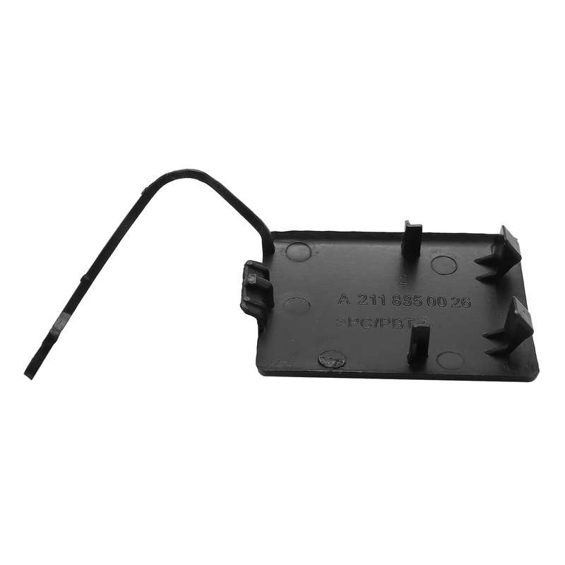 Front Bumper Tow Eye Hook Cover Cap Lid Unpainted 2118850026 for - W211 2003 2004 2005 2006 E320 E35