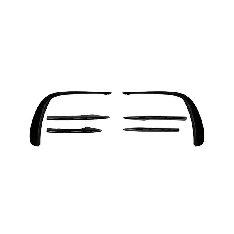 Front Bumper Wind Blade+ Front Wind Blade Modification Bumper Grille Trim Car for Chic E Class W213