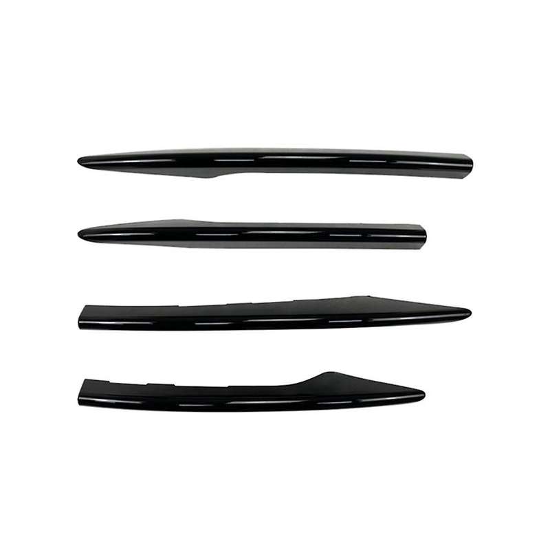 Front Bumper Wind Blade+ Front Wind Blade Modification Bumper Grille Trim Car for Chic E Class W213