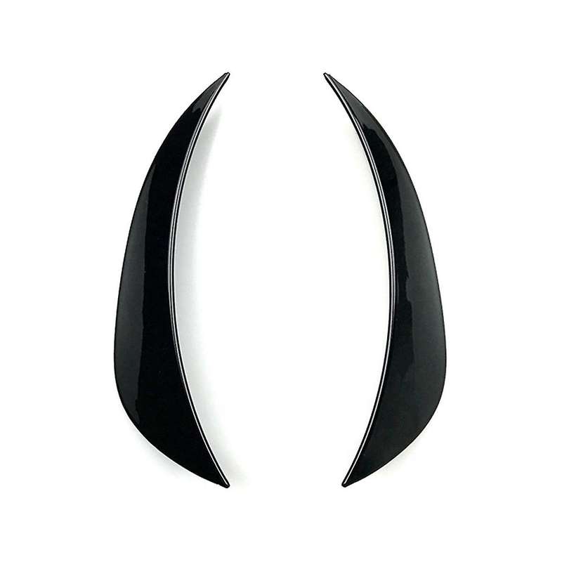 Front Bumper Wind Blade Vent Spoiler Front Bumper Trim Plate Auto for C-class W205 2015-2018