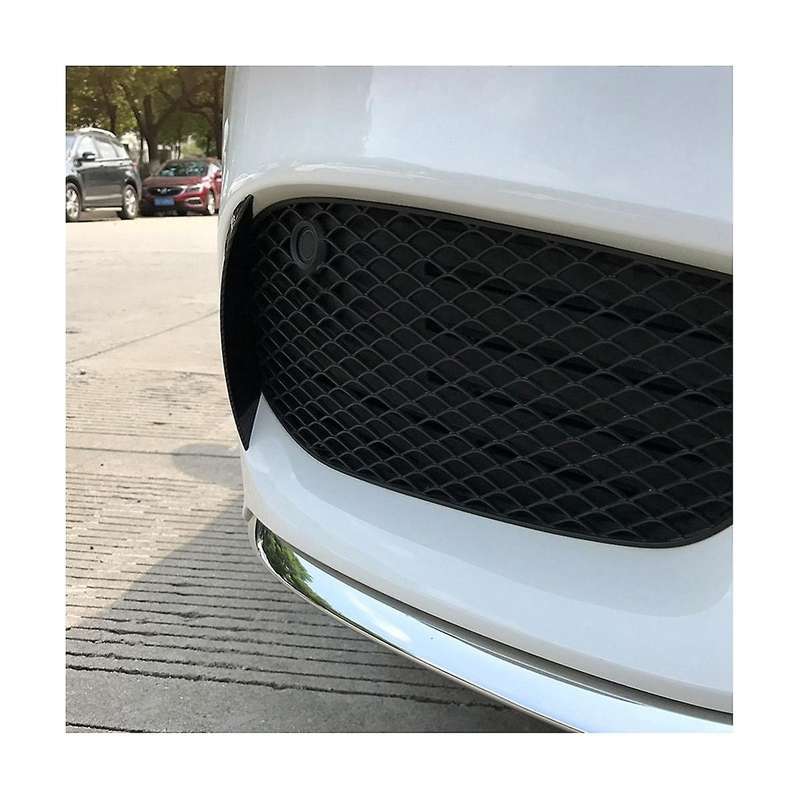 Front Bumper Wind Blade Vent Spoiler Front Bumper Trim Plate Auto for C-class W205 2015-2018