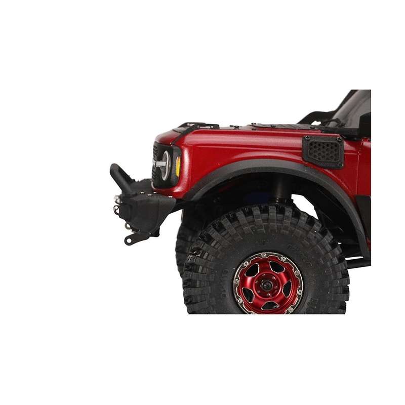 Front Bumper with Led Light for Trx4m Trx4-m 1/18 Rc Crawler Car Upgrade Parts Accessories