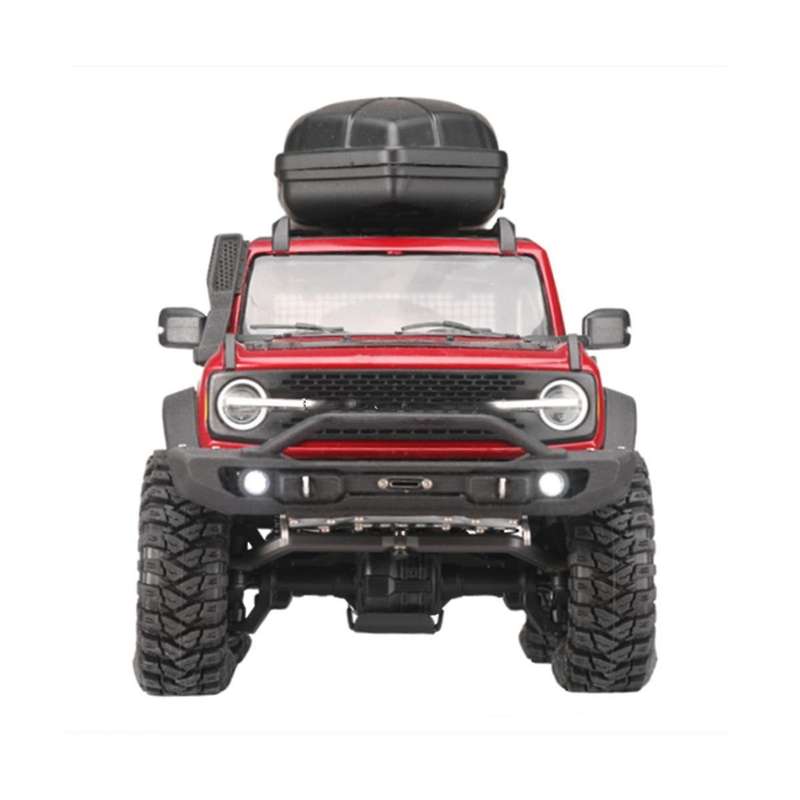 Front Bumper with Led Light for Trx4m Trx4-m 1/18 Rc Crawler Car Upgrade Parts Accessories
