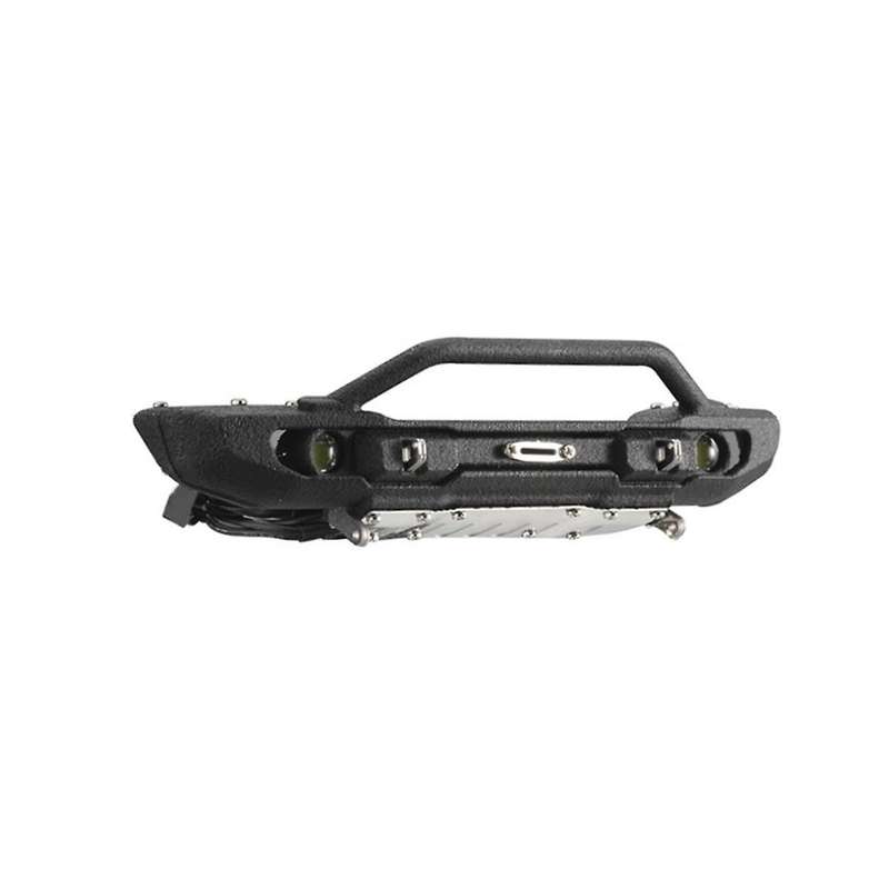 Front Bumper with Led Light for Trx4m Trx4-m 1/18 Rc Crawler Car Upgrade Parts Accessories