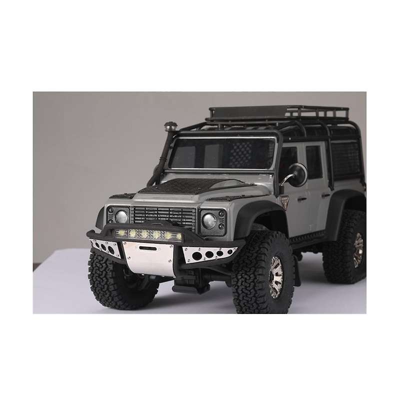 Front Bumper with Led Light for Trx4m 1/18 Rc Crawler Car Upgrade Parts Accessories