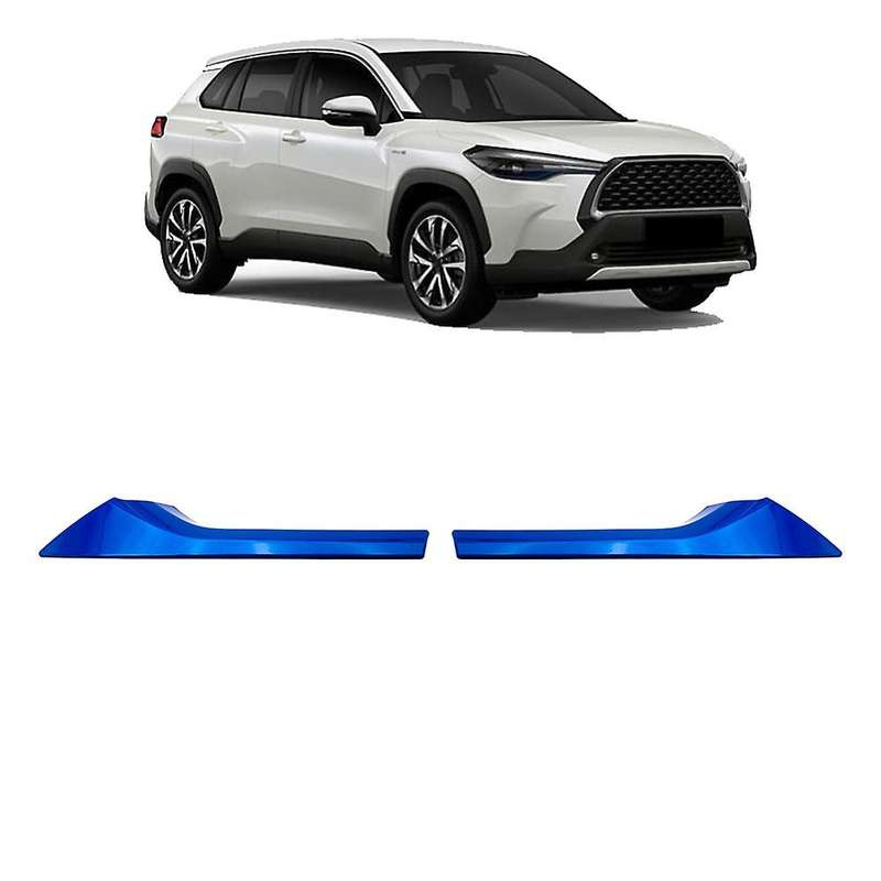 Front Center Mesh Grille Grill Cover Radiator Strip Trim Car Accessories for 2021