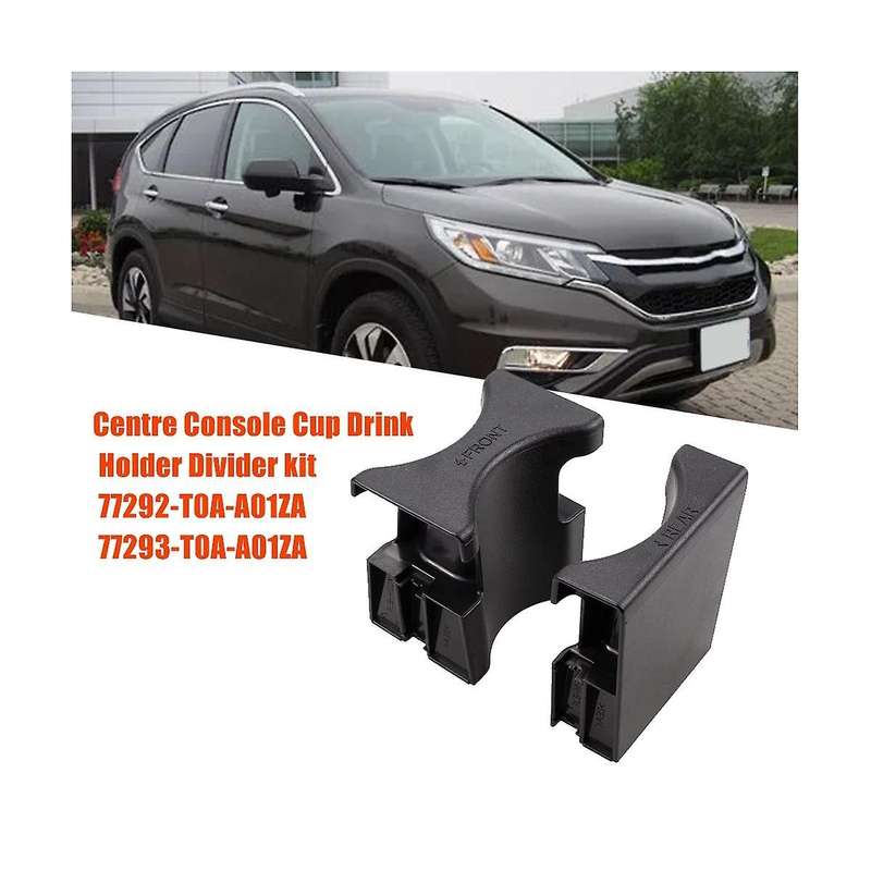 Front Centre Console Cup Holder Divider Kit 77292-T0A-A01ZA for -V 2015-2016 77293-T0A-A01ZA Drink