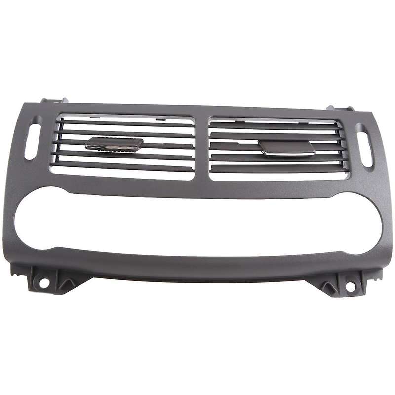 Front Central Air Conditioning Middle AC Vent Outlet Panel Cover for E-Class W211 2003-2008(Dark Gra