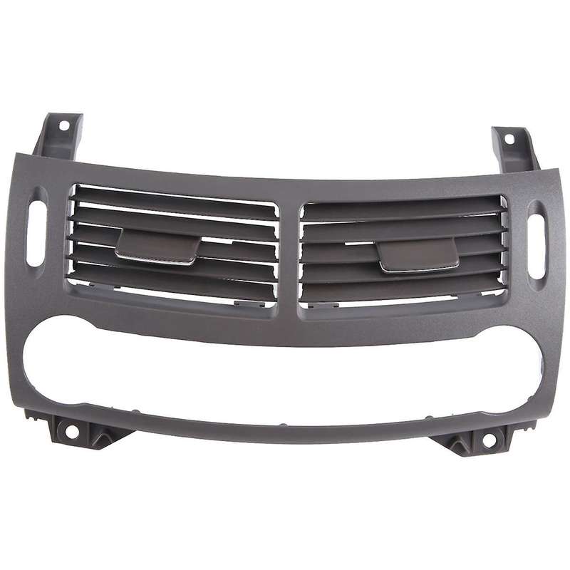 Front Central Air Conditioning Middle AC Vent Outlet Panel Cover for E-Class W211 2003-2008(Dark Gra