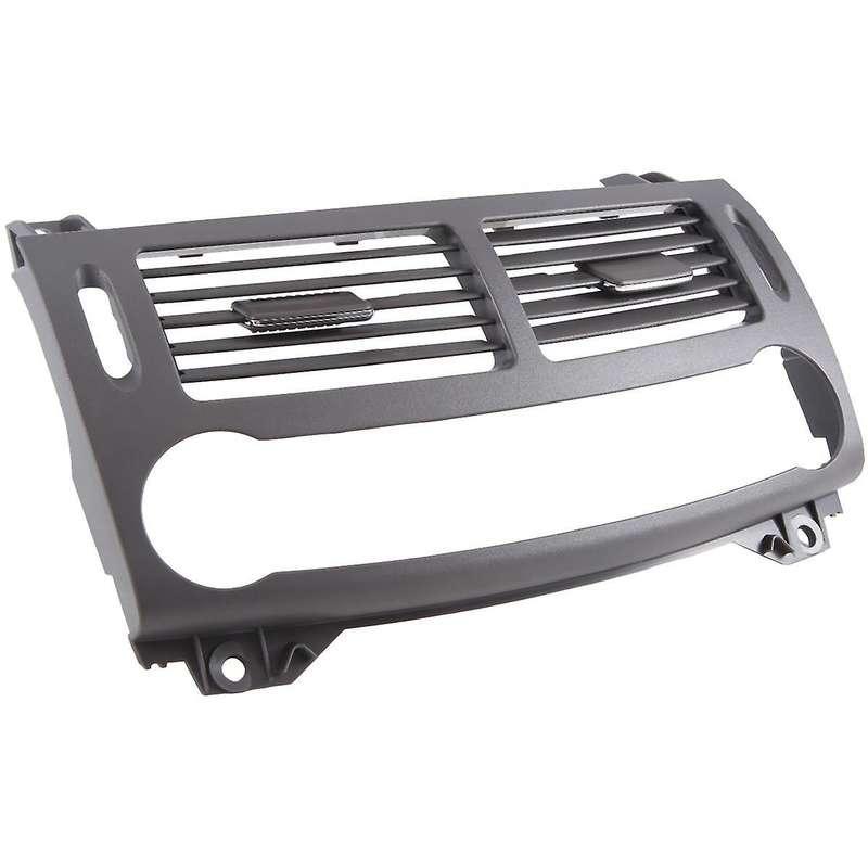 Front Central Air Conditioning Middle AC Vent Outlet Panel Cover for E-Class W211 2003-2008(Dark Gra