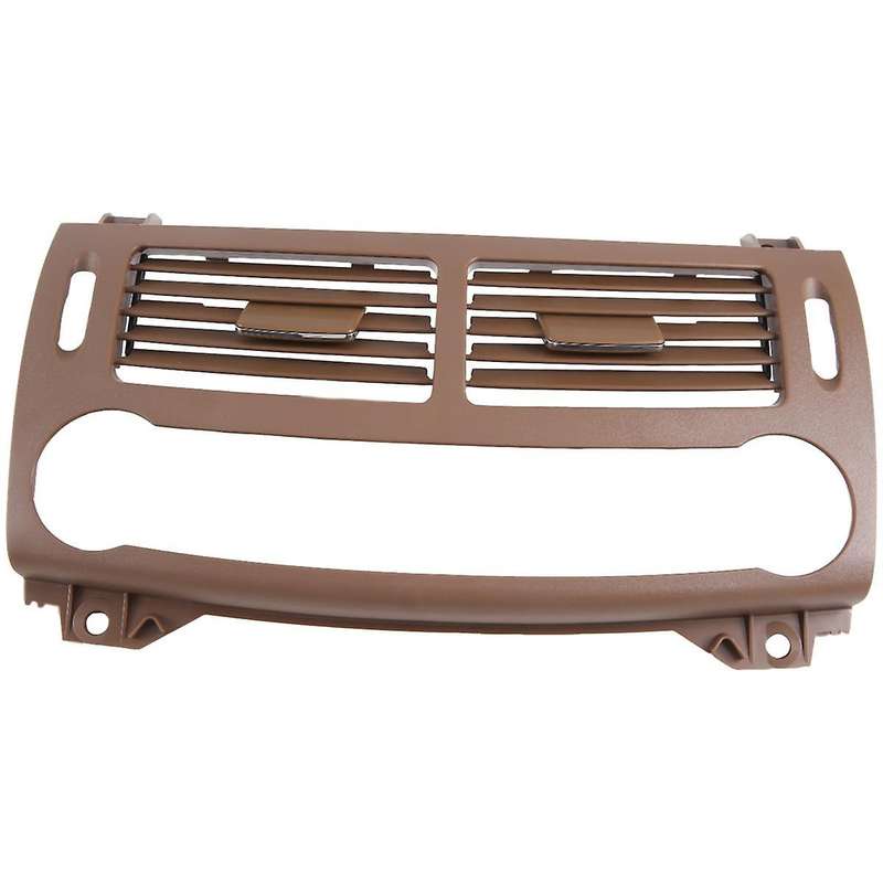 Front Central Air Conditioning Middle AC Vent Outlet Panel Cover for E-Class W211 2003-2008(Dark Yel