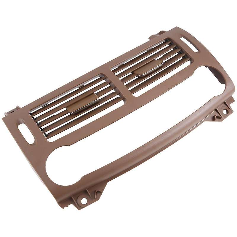 Front Central Air Conditioning Middle AC Vent Outlet Panel Cover for E-Class W211 2003-2008(Dark Yel