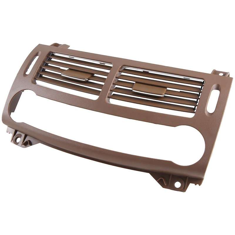 Front Central Air Conditioning Middle AC Vent Outlet Panel Cover for E-Class W211 2003-2008(Dark Yel