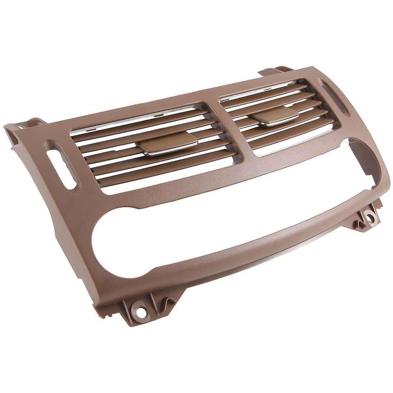 Front Central Air Conditioning Middle AC Vent Outlet Panel Cover for E-Class W211 2003-2008(Dark Yel
