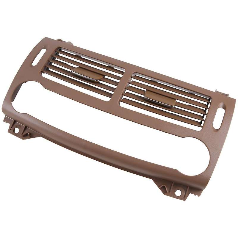 Front Central Air Conditioning Middle AC Vent Outlet Panel Cover for E-Class W211 2003-2008(Dark Yel