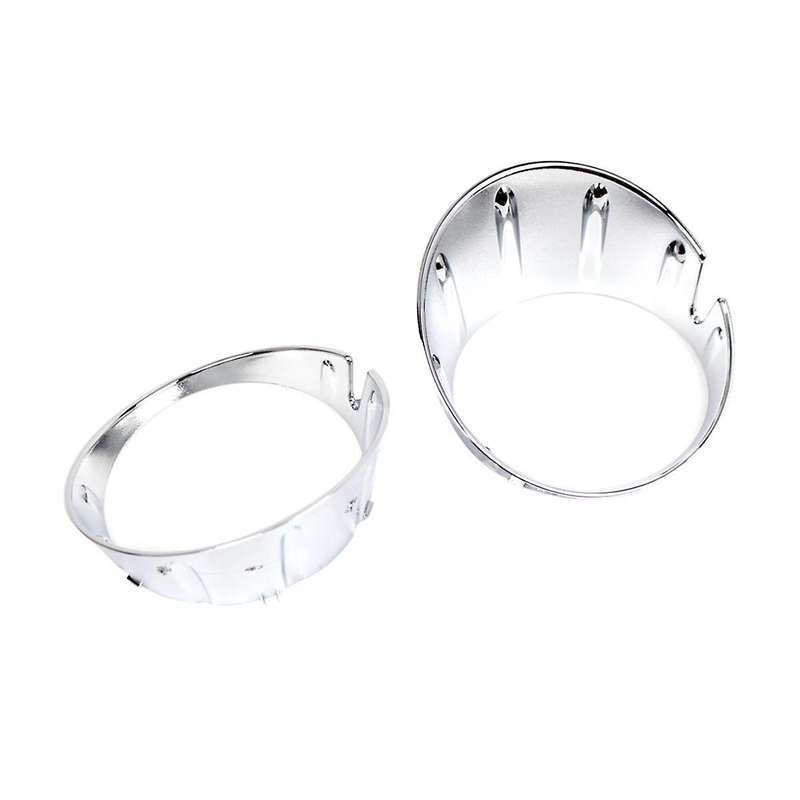 Front Chrome Bumper Fog Light Cover Fog Light Trim Ring for Mini R55 R58 R56 R57 R59 2011-2015 51117
