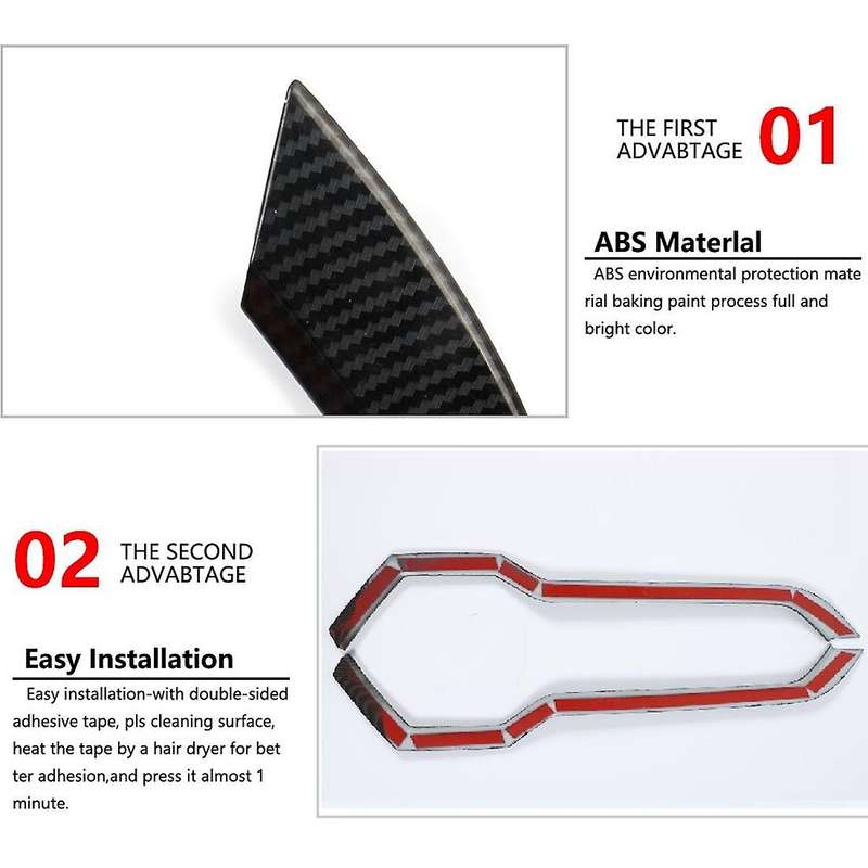 Front Door Linear Foot Pedal Trim for RAM 1500 2500 3500 2010-2017, 2PCS