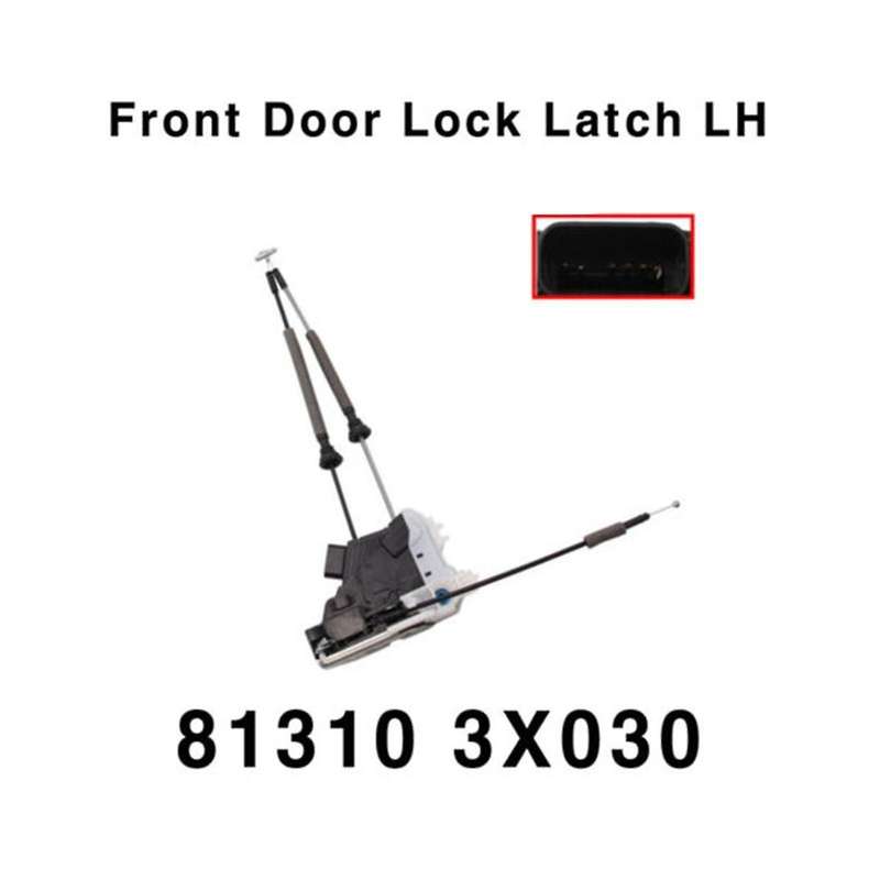 Front Door Lock Actuator Left Side for Sedan 2011-2016 81310-3x030