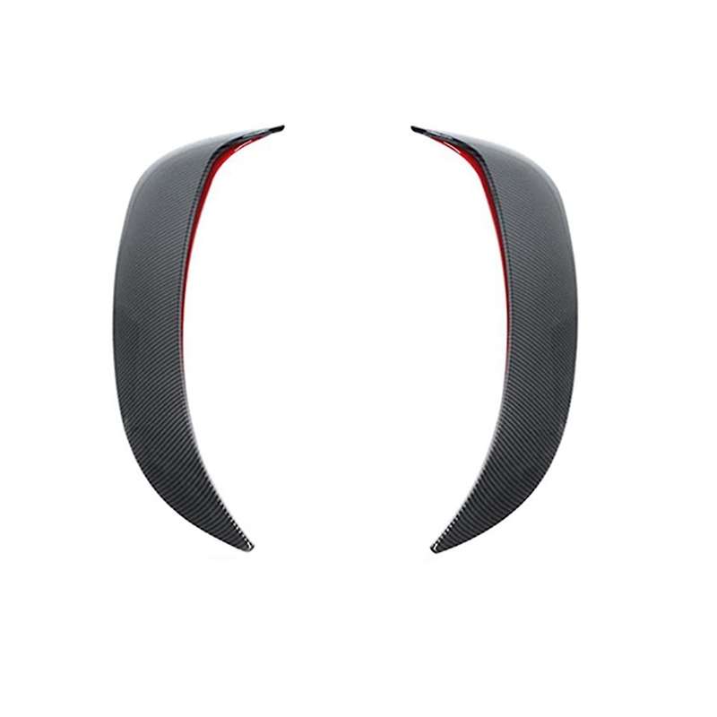 Front Door Side Scoops Fin Vents Trim ABS for Charger 2015-2021 Accessories 2PCS (Carbon Fiber)