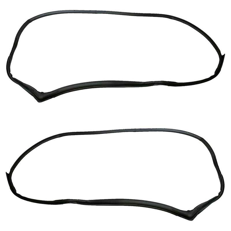 Front Door Weatherstrip Seal LH RH Kit for Wrangler 2007-2018 55395274AW 55395275AW