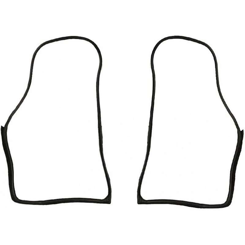 Front Door Weatherstrip Seal Set for Wrangle JK 2007-2018 Full Door Felt Gasket Trim Seal 12303.21 1