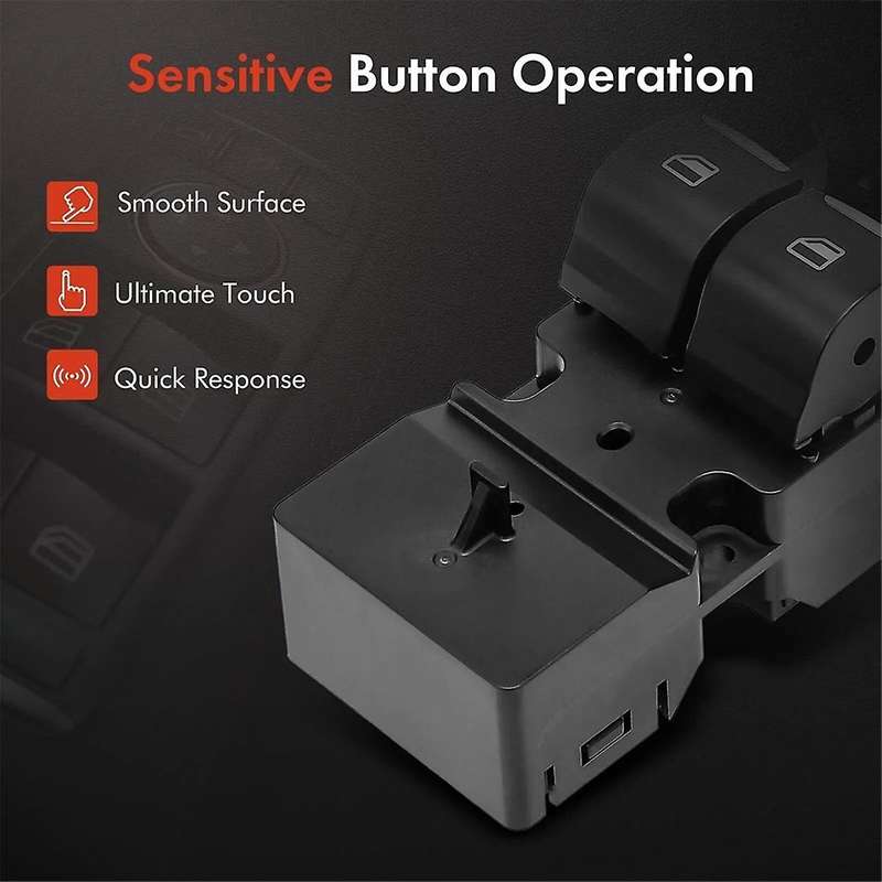 Front Driver LH Power Window Switch for 2015 2016 2017 2018-2023